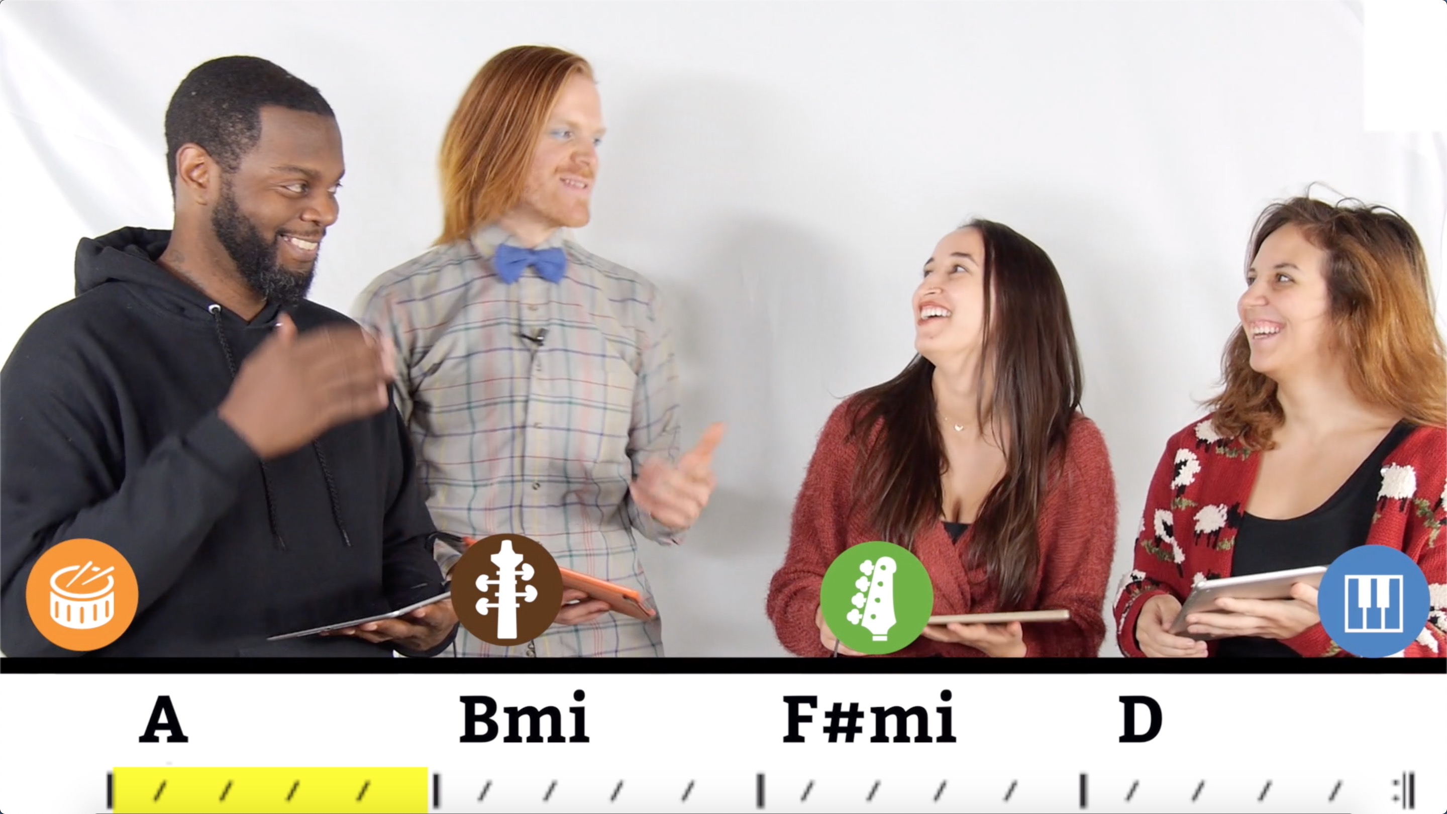 Smart Instruments in iPad Garageband Music Will JamZone