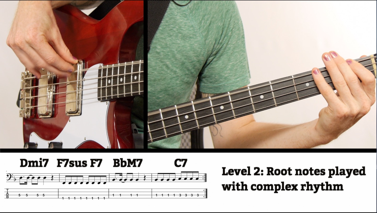 Bass Scaffolding In the Style of “Juice” by Lizzo Bass Lessons