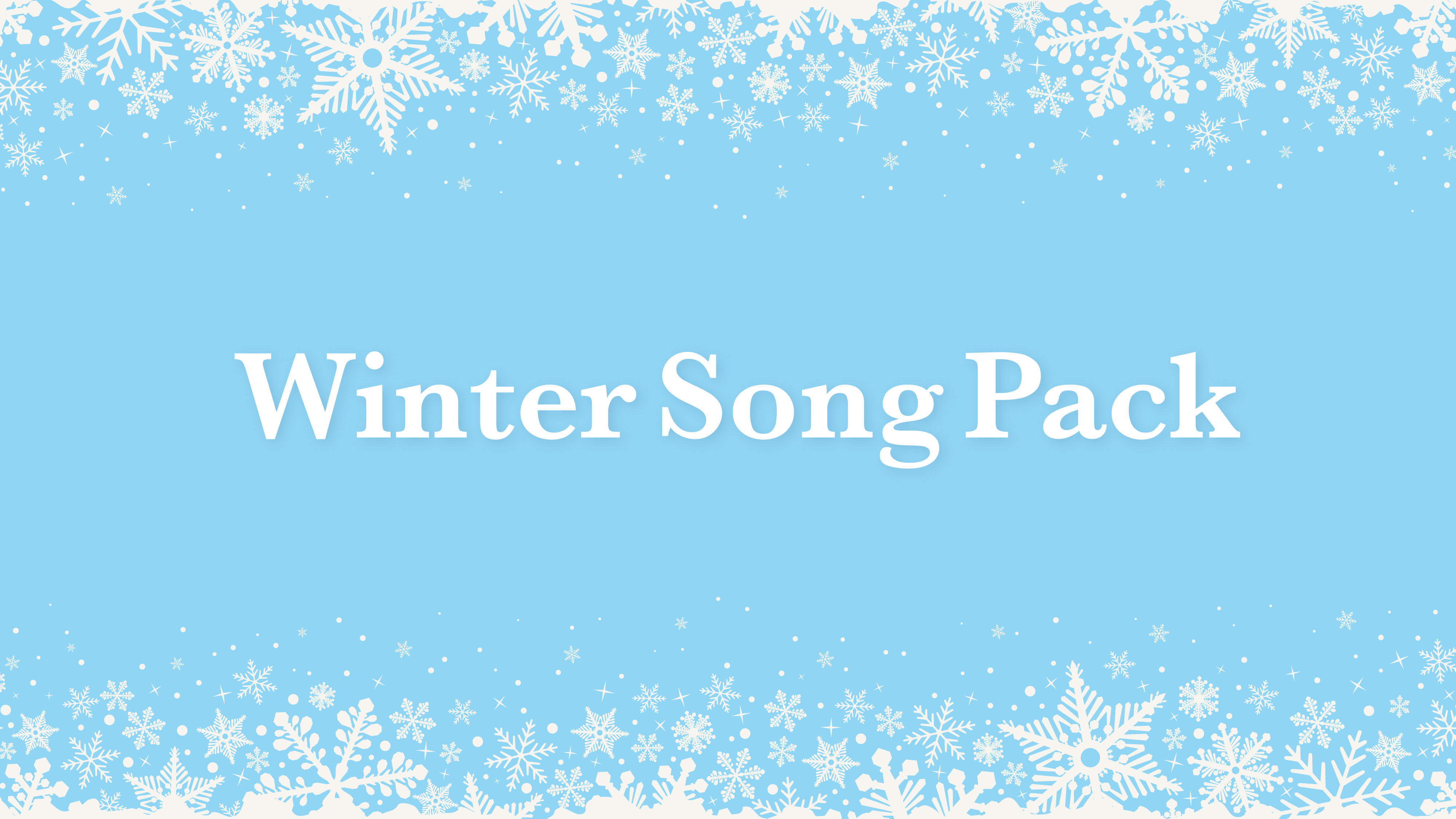 New Songs in the Winter Song Pack! Music Will JamZone